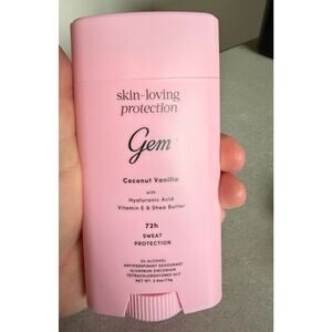 New Gem Skin-Loving 72Hr Protection Antiperspirant Stick: Coconut Vanilla 2.6 Oz